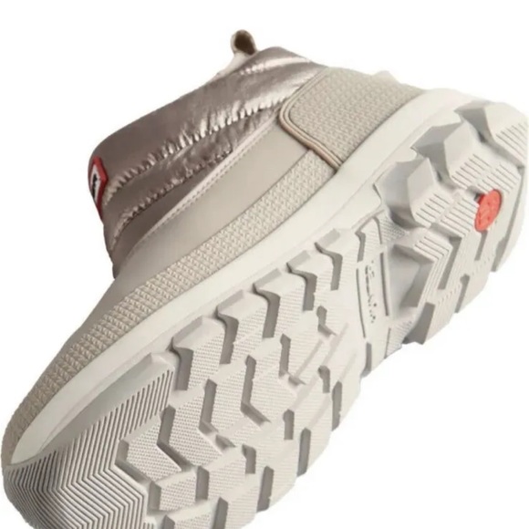 HUNTER Original Women’s Metallic Snow Ankle Boot NWT - Picture 3 of 6